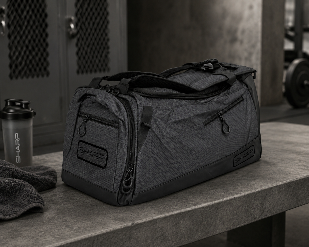 Sharp Elite Duffle Backpack Combo Black/Gray