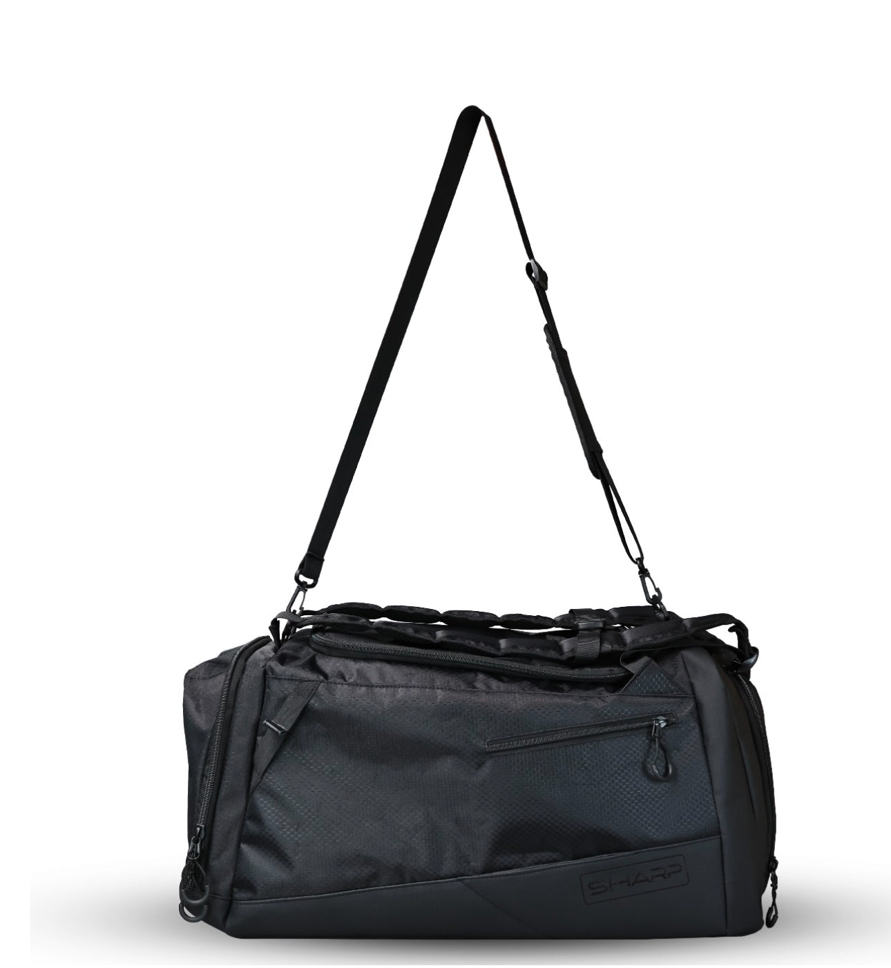 Sharp Elite Duffle Backpack Combo Black/White