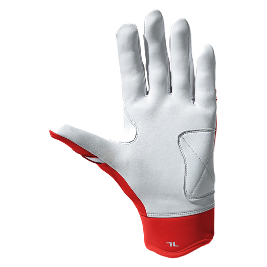 TUCCI Team Batting Gloves - Scarlet - palm