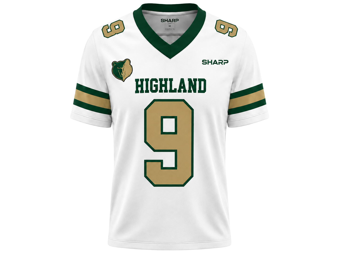 Highland Baptist Customizable Fan Jersey - White