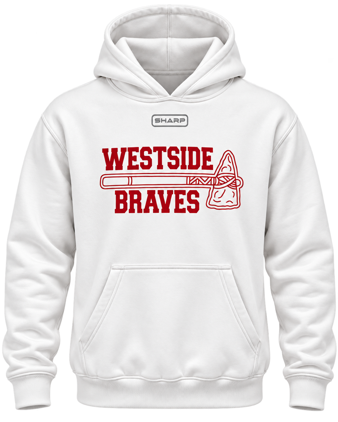 Westside Braves Polycotton Hoodie