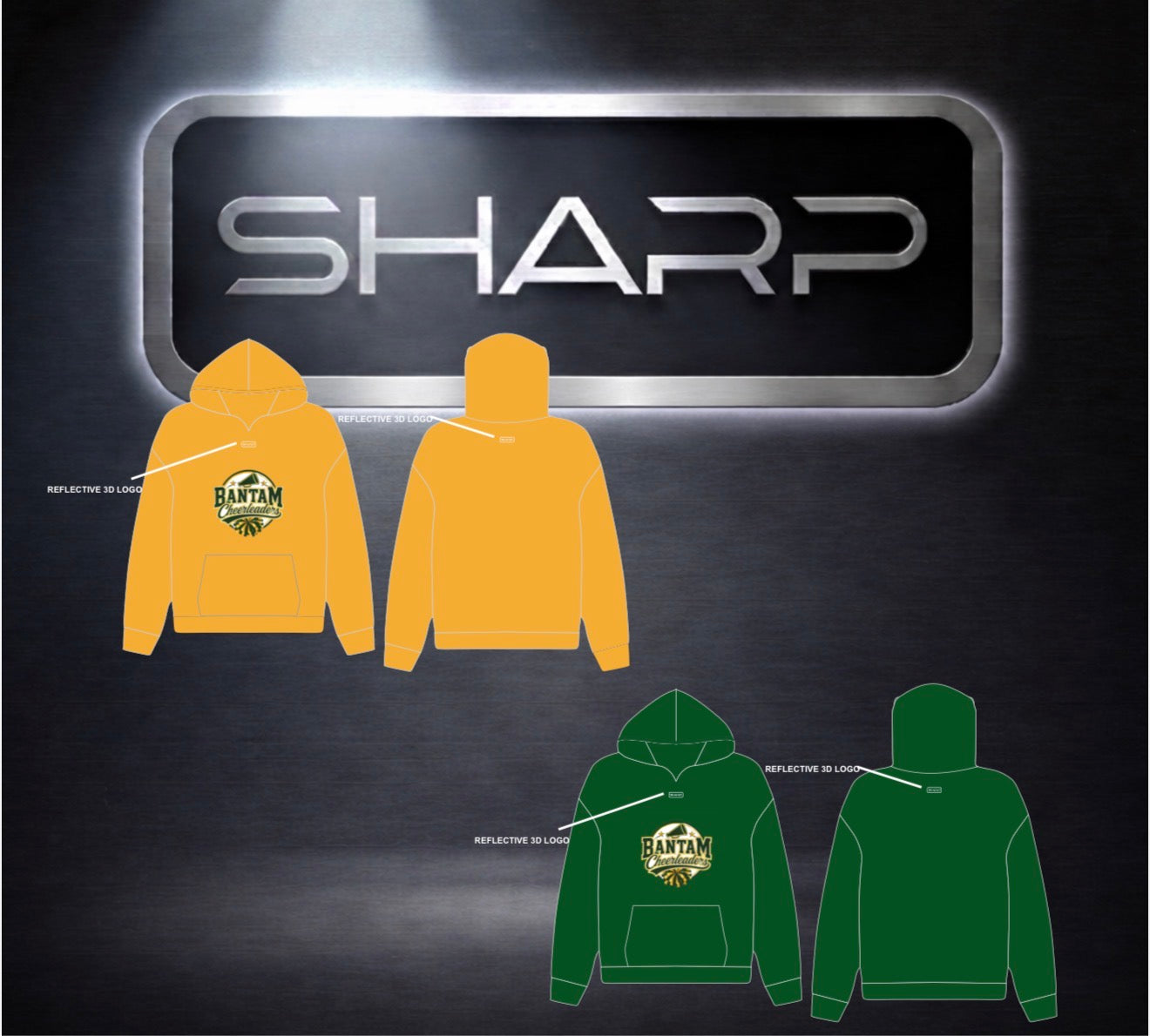 CL BANTAM CHEER SWEATSHIRT HOODIE