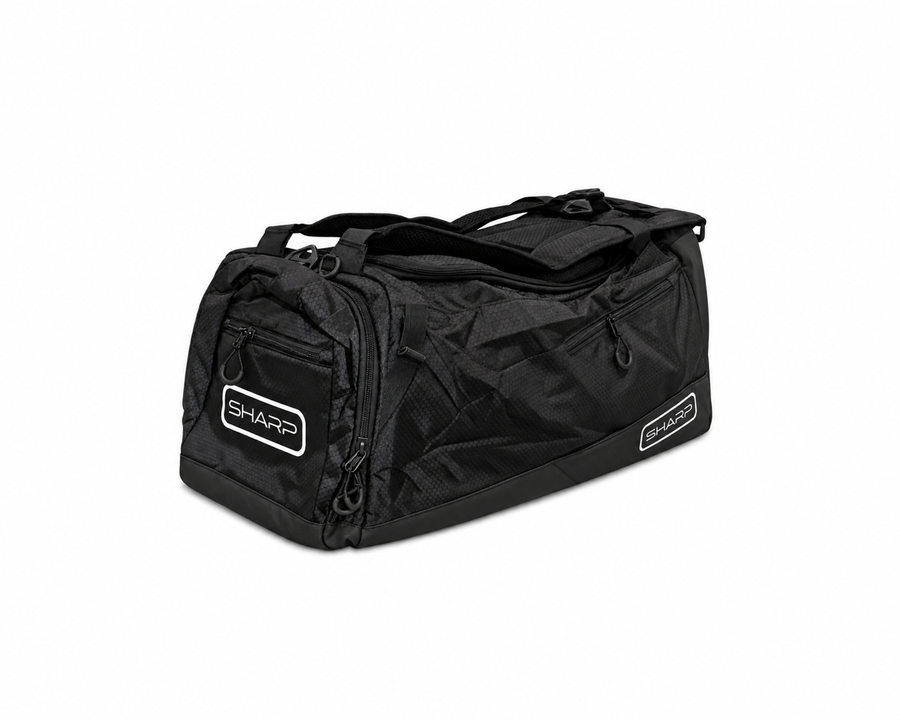 Sharp Elite Duffle Backpack Combo Black/White