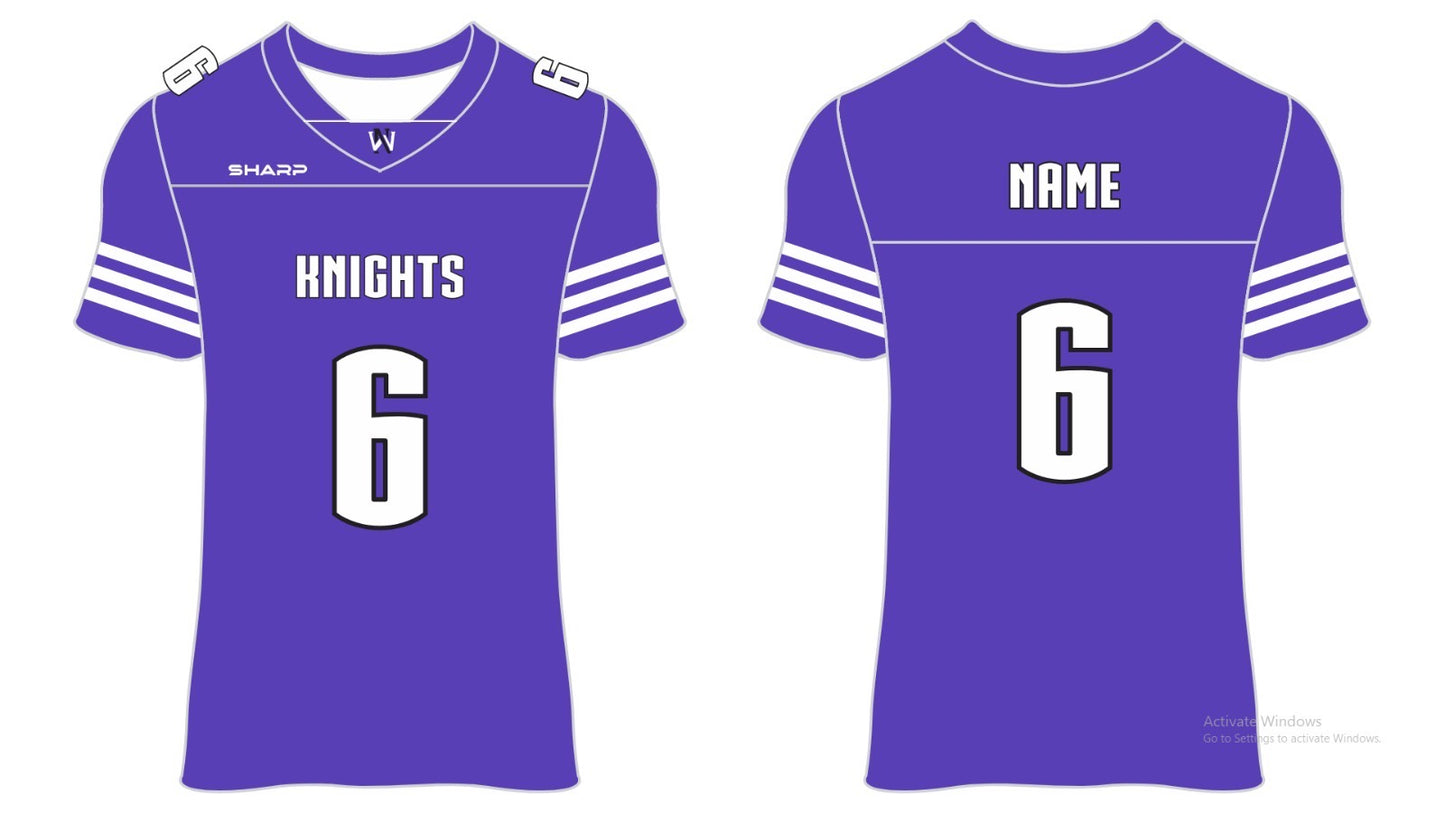 North Webster Fan Jersey - Purple