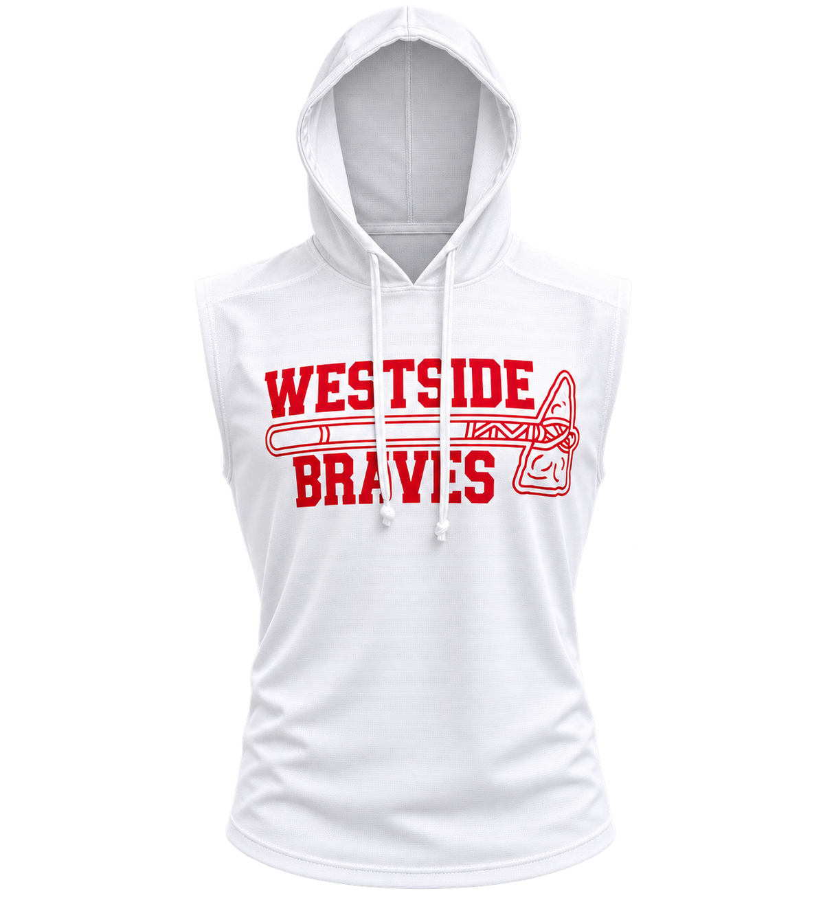Westside Braves Sleeveless Hoodie
