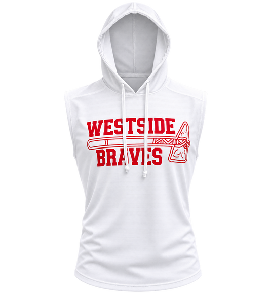 Westside Braves Sleeveless Hoodie