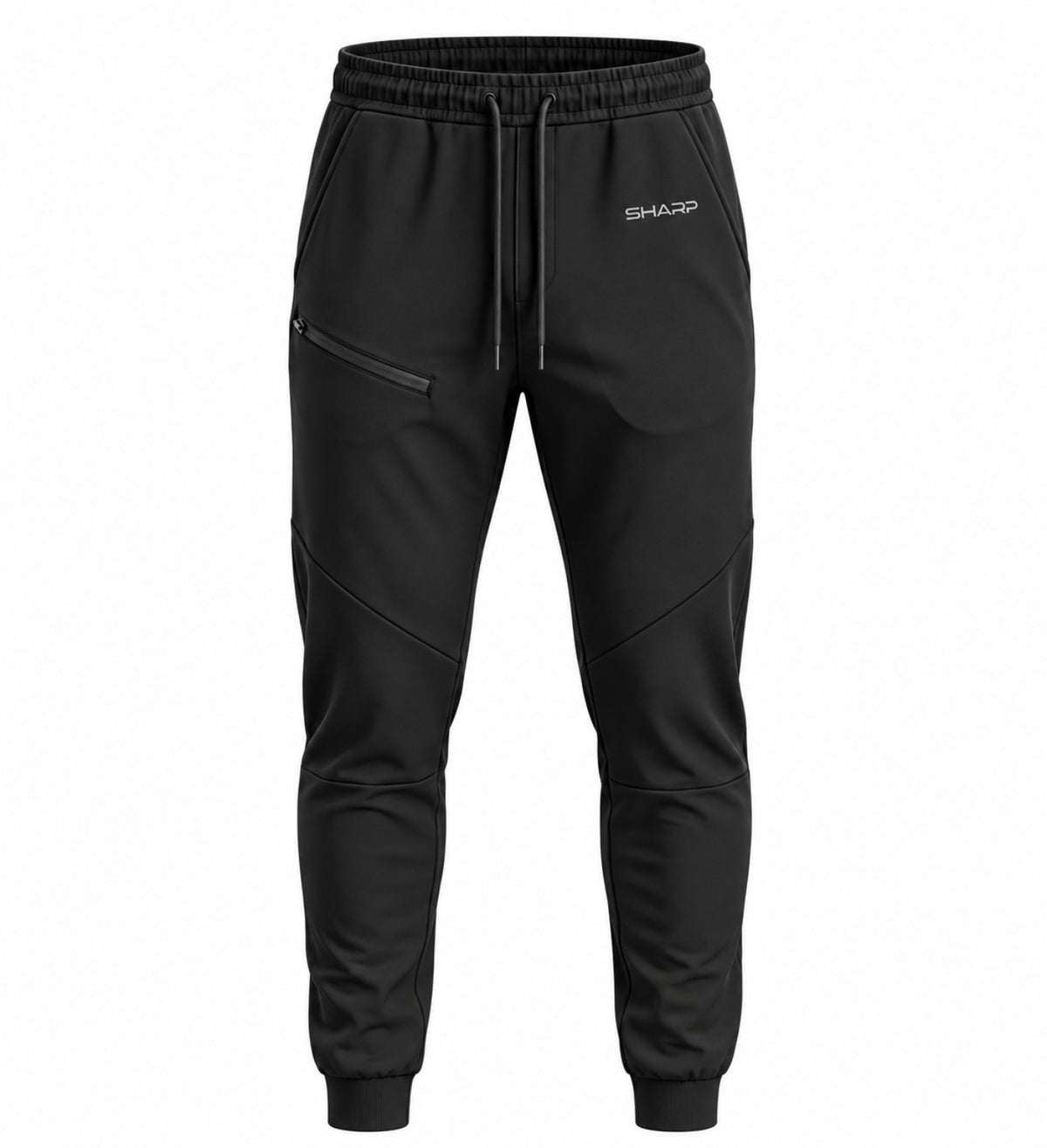 Sharp Ultra Fit Track Pant - Black