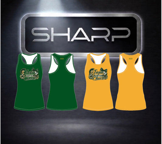 CL BANTAM CHEER RACERBACK TOP