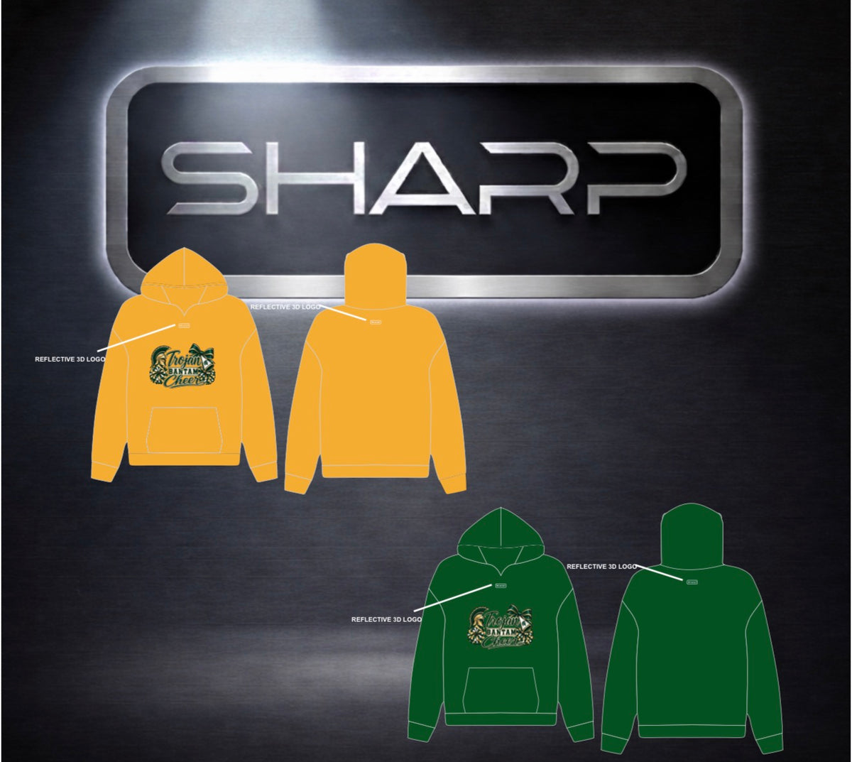 CL BANTAM CHEER SWEATSHIRT HOODIE