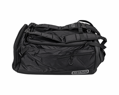 Sharp Elite Duffle Backpack Combo Black/White
