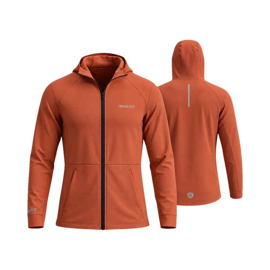 Sharp Ultra Fit Track Jacket - Rust