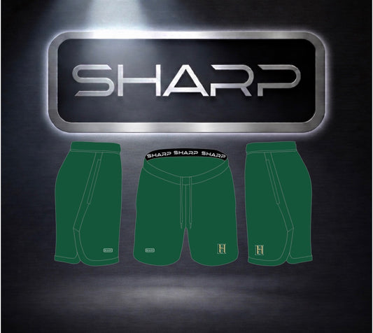 Highland Baptist Practice Shorts - Green