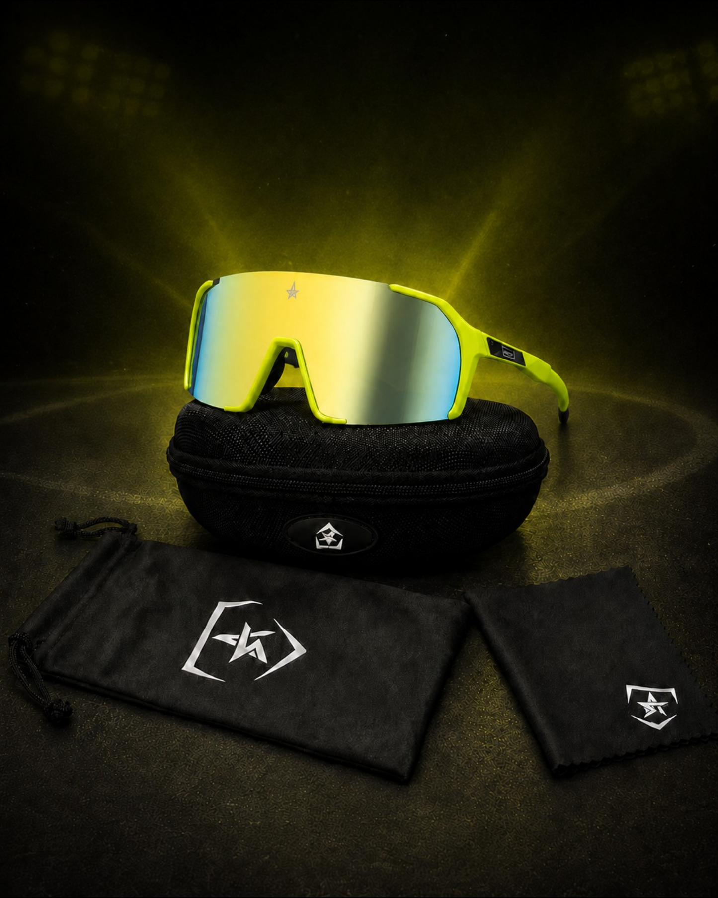 Burst Sunglasses - Green