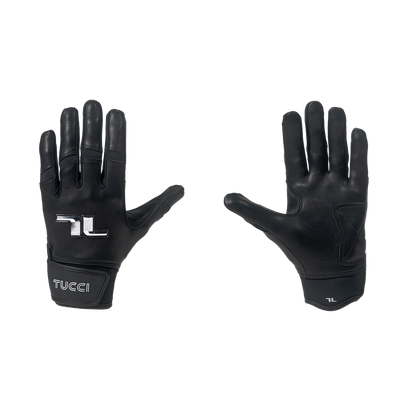 TUCCI Team Batting Gloves - Black - paired view