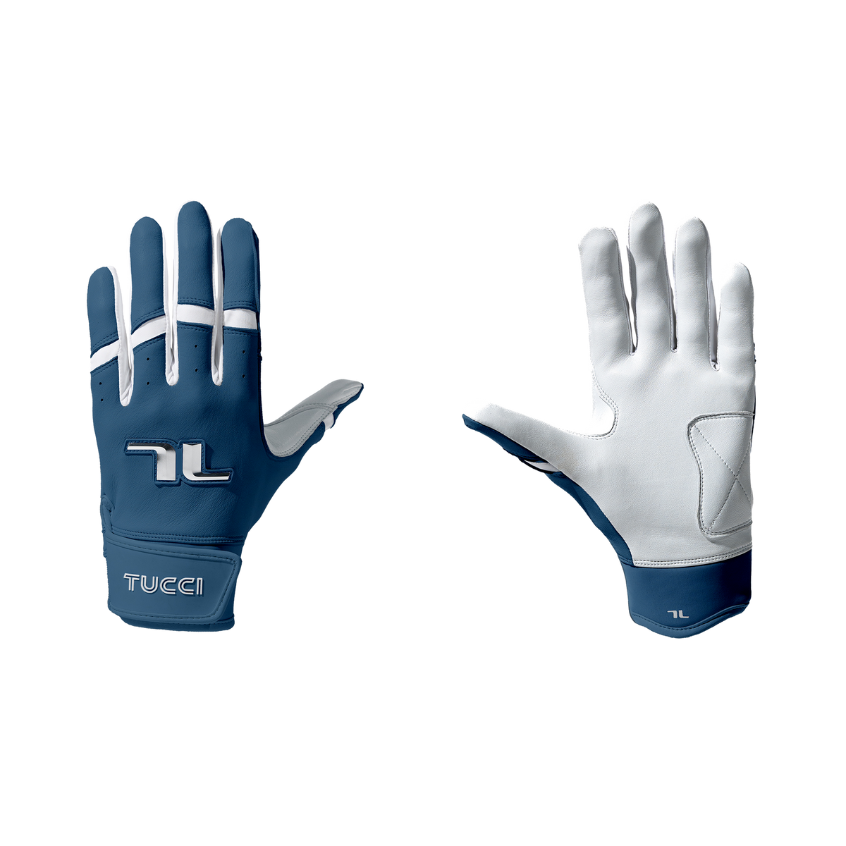 TUCCI Team Batting Gloves - Navy - paired view