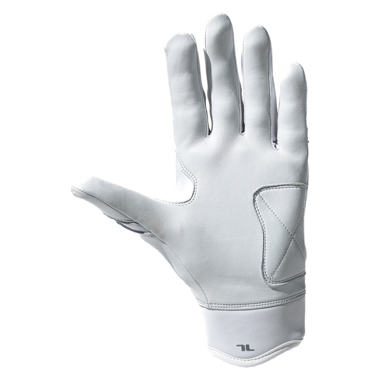 TUCCI Team Batting Gloves - White - palm