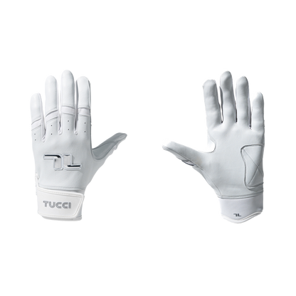 TUCCI Team Batting Gloves - White - paired view