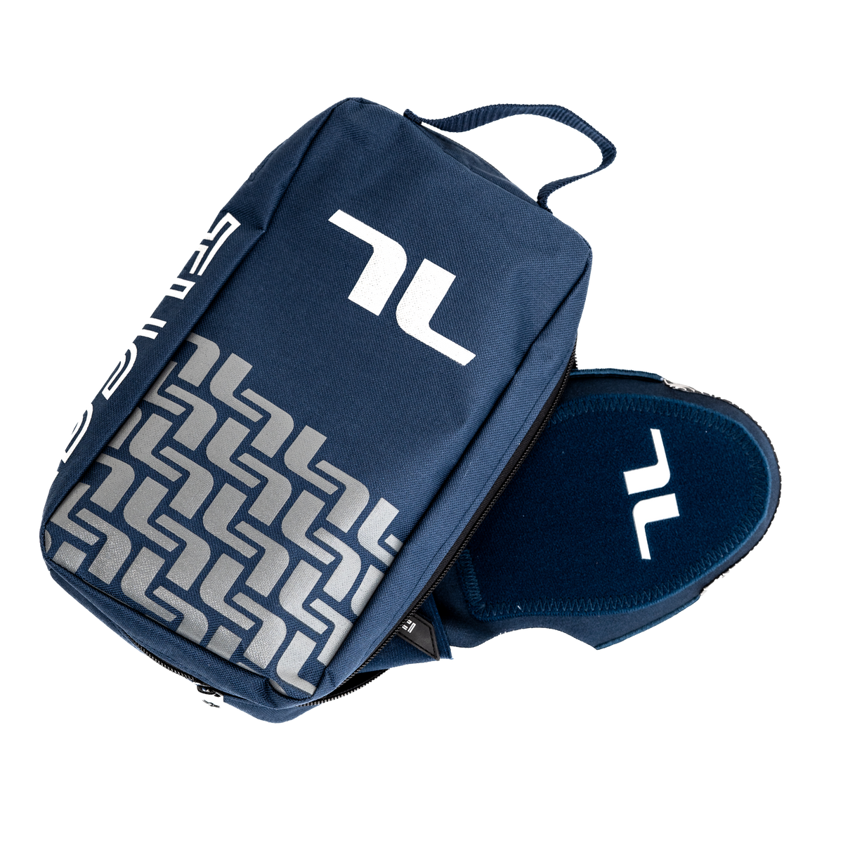 TUCCI Sliding Mitt with Storage Bag — TUCCIMittNavyBag
