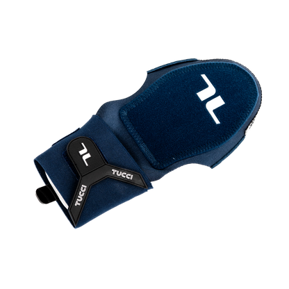 TUCCI Sliding Mitt with Storage Bag — TUCCIMittNavyMain