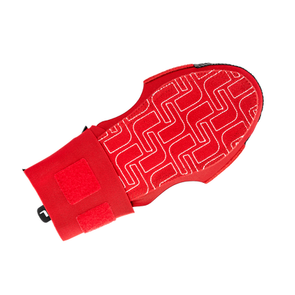 TUCCI Sliding Mitt with Storage Bag — TUCCI Mitt Scarlet Back