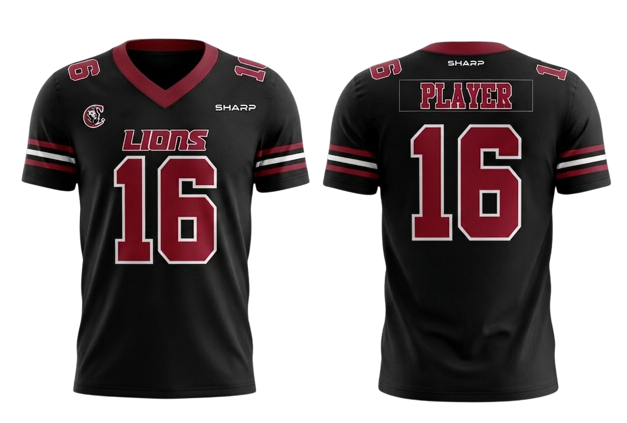 CCA Customizable Fan Jersey - Black