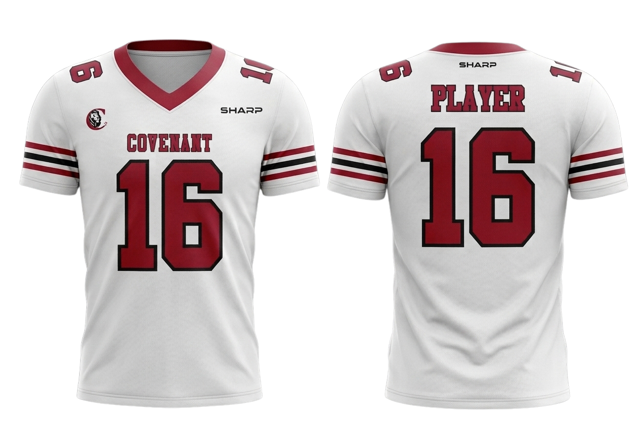 CCA Customizable Fan Jersey - White