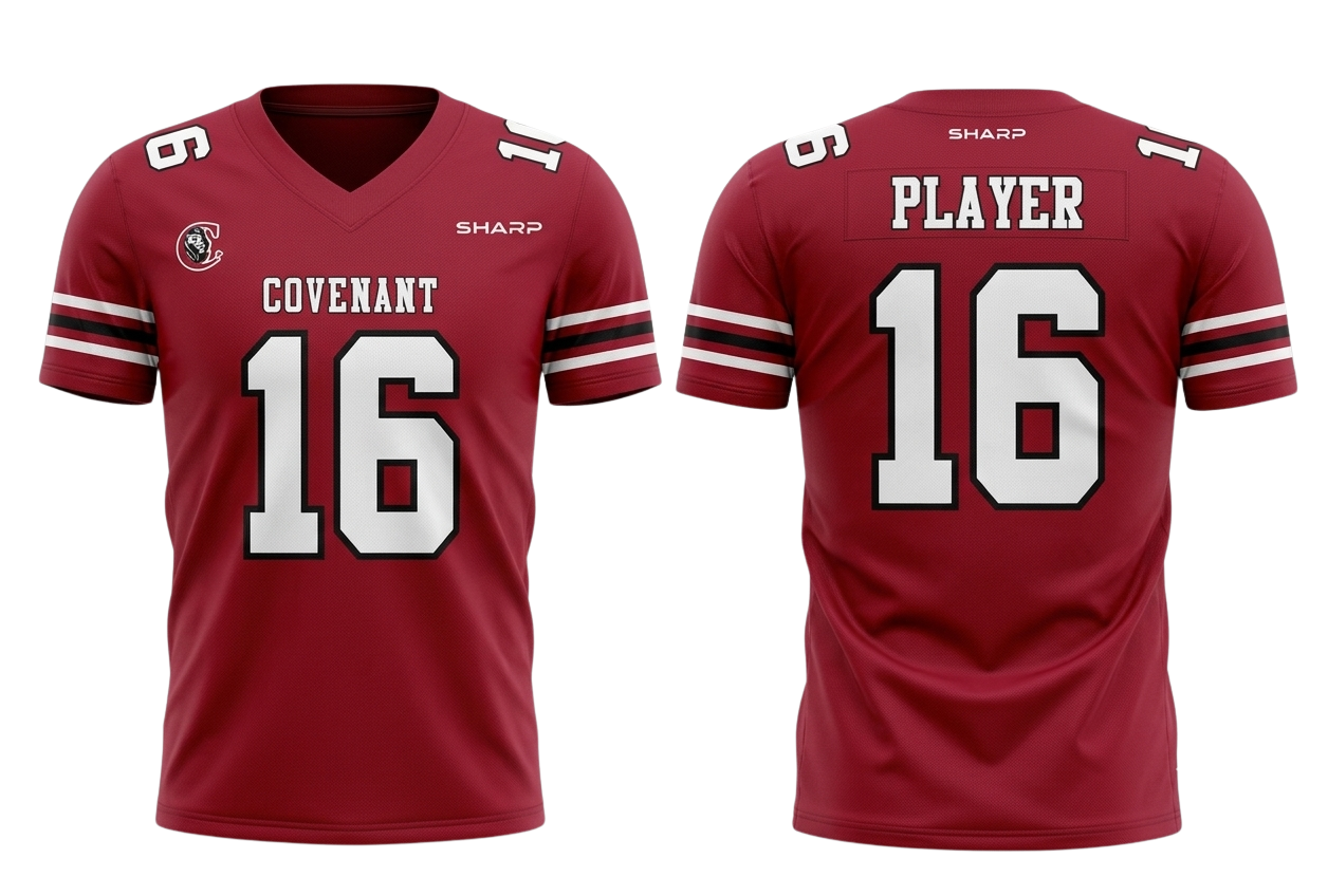 CCA Customizable Fan Jersey - Maroon