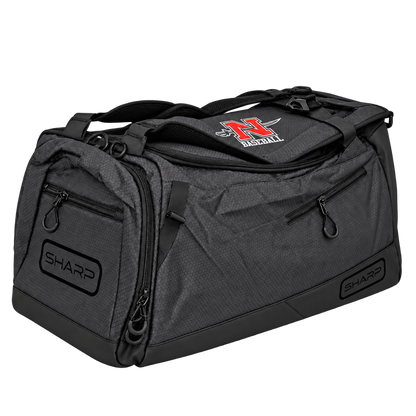 Nicholls Sharp Elite Duffle Backpack Combo Black/Gray