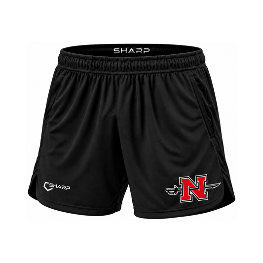 Men's Nicholls Performance Shorts - Black — consistent square product framing