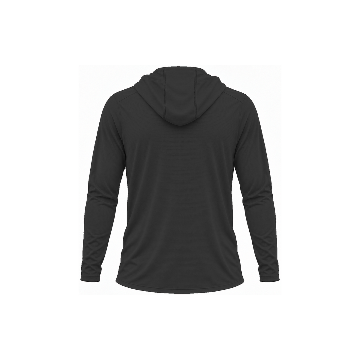 patterson areoflex homeplate black long sleeve back — transparent product view