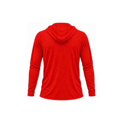 patterson areoflex homeplate red long sleeve back — transparent product view