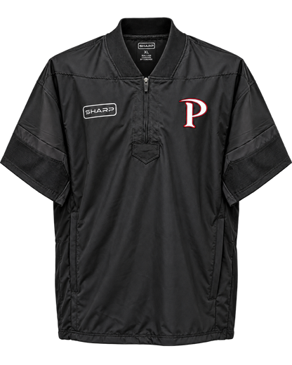 Patterson baseball coach top black — transparent product view