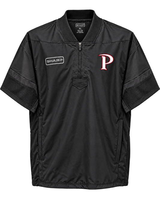Patterson baseball coach top black — transparent product view