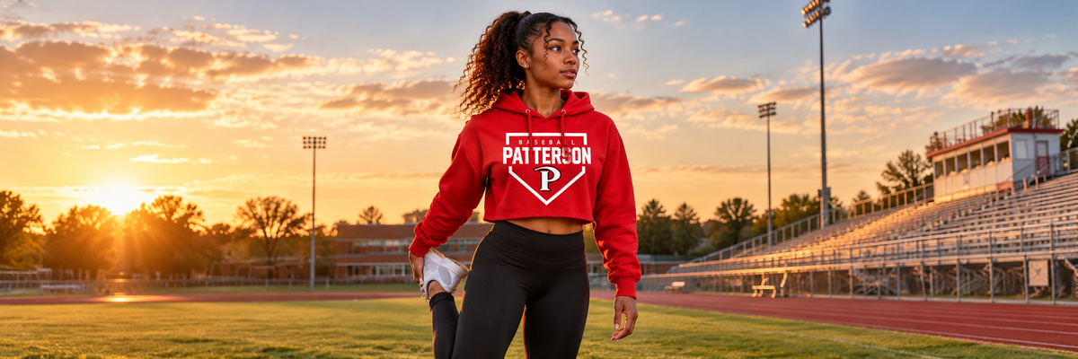 Patterson Women's Crop Hoodie