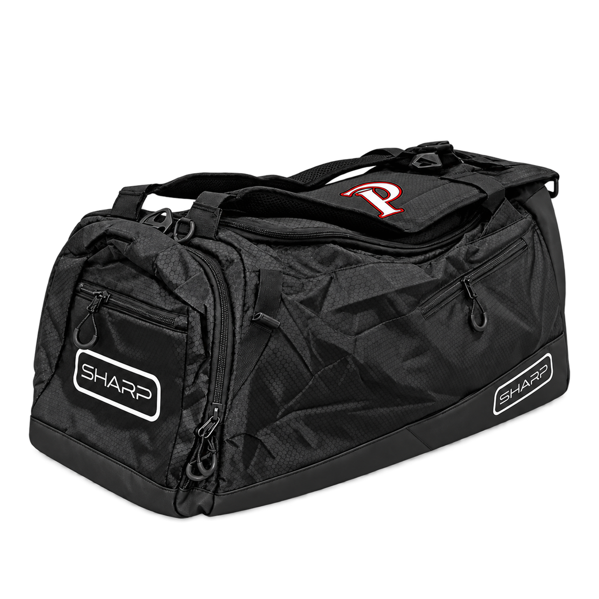 Patterson Sharp Elite Duffle Backpack Combo Black/White
