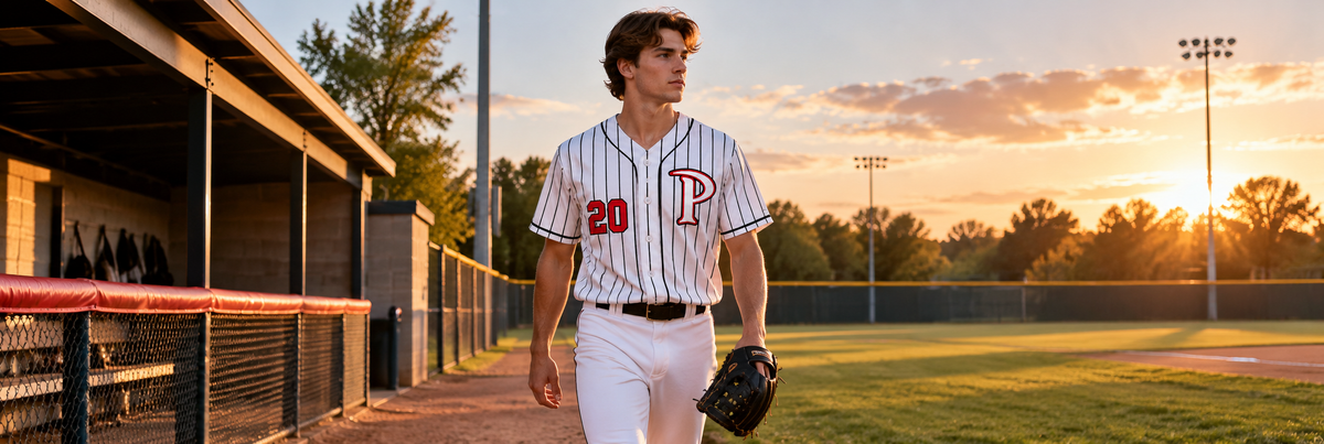 Patterson Custom Fan Jersey - Pinstripe