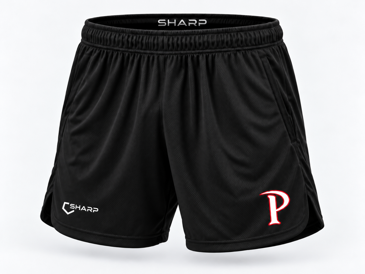 Patterson men's performance shorts in black