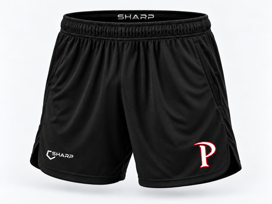 Patterson men's performance shorts in black