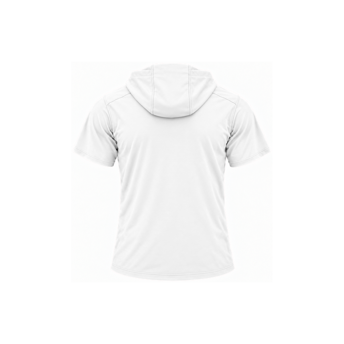 patterson polycotton homeplate white short sleeve back — transparent product view
