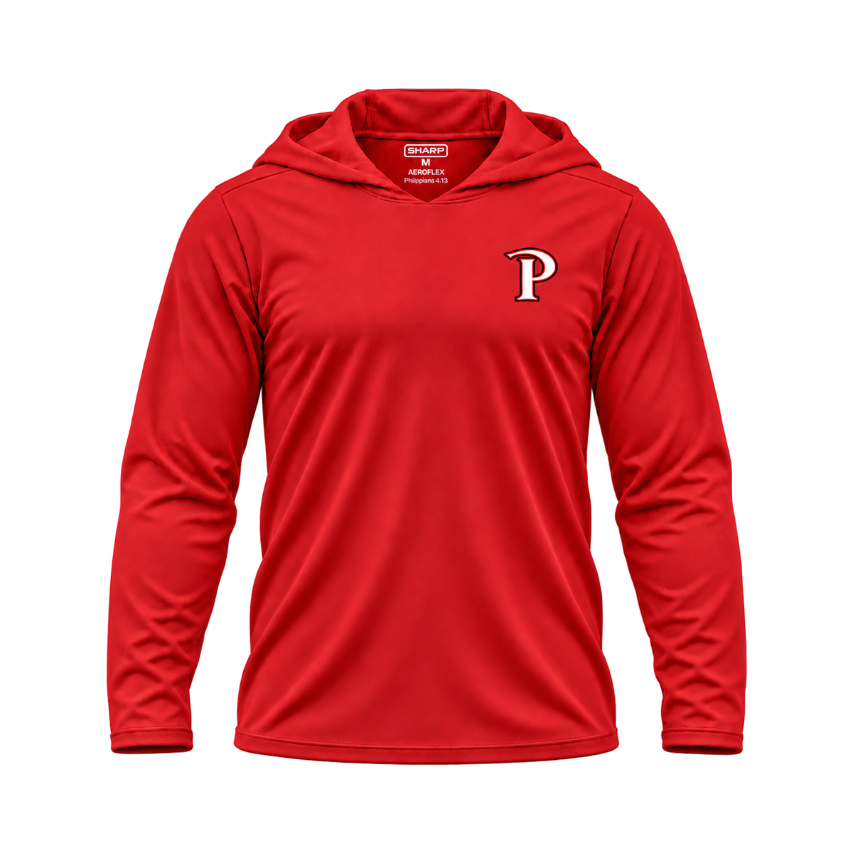 patterson premium crest red relaxed — transparent product view