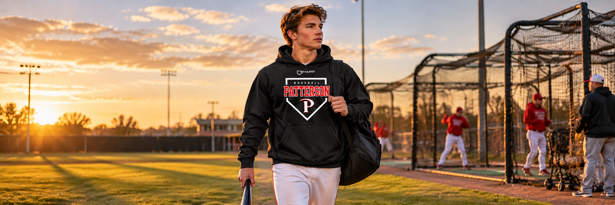 Patterson Baseball Pullover Hoodie