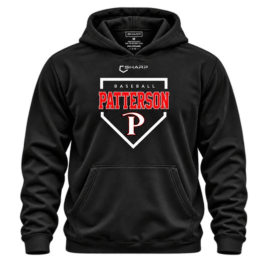 patterson pullover black front — transparent product view