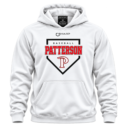 patterson pullover white front — transparent product view