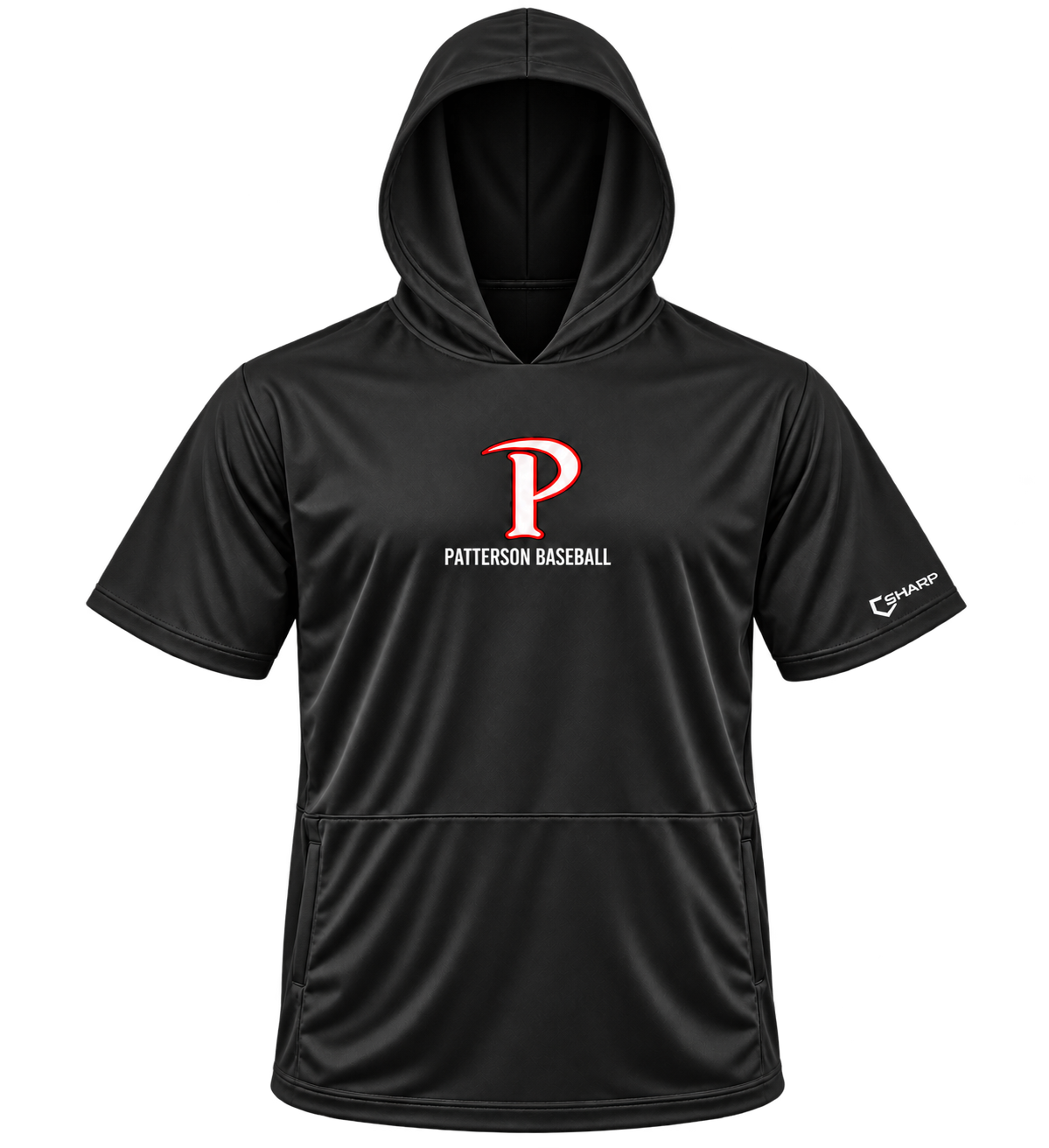 Patterson baseball Short-Sleeve Hoodie