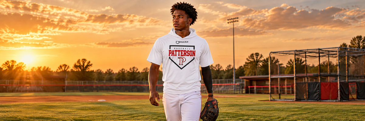 Patterson Home Plate Short-Sleeve T-Shirt Hoodie
