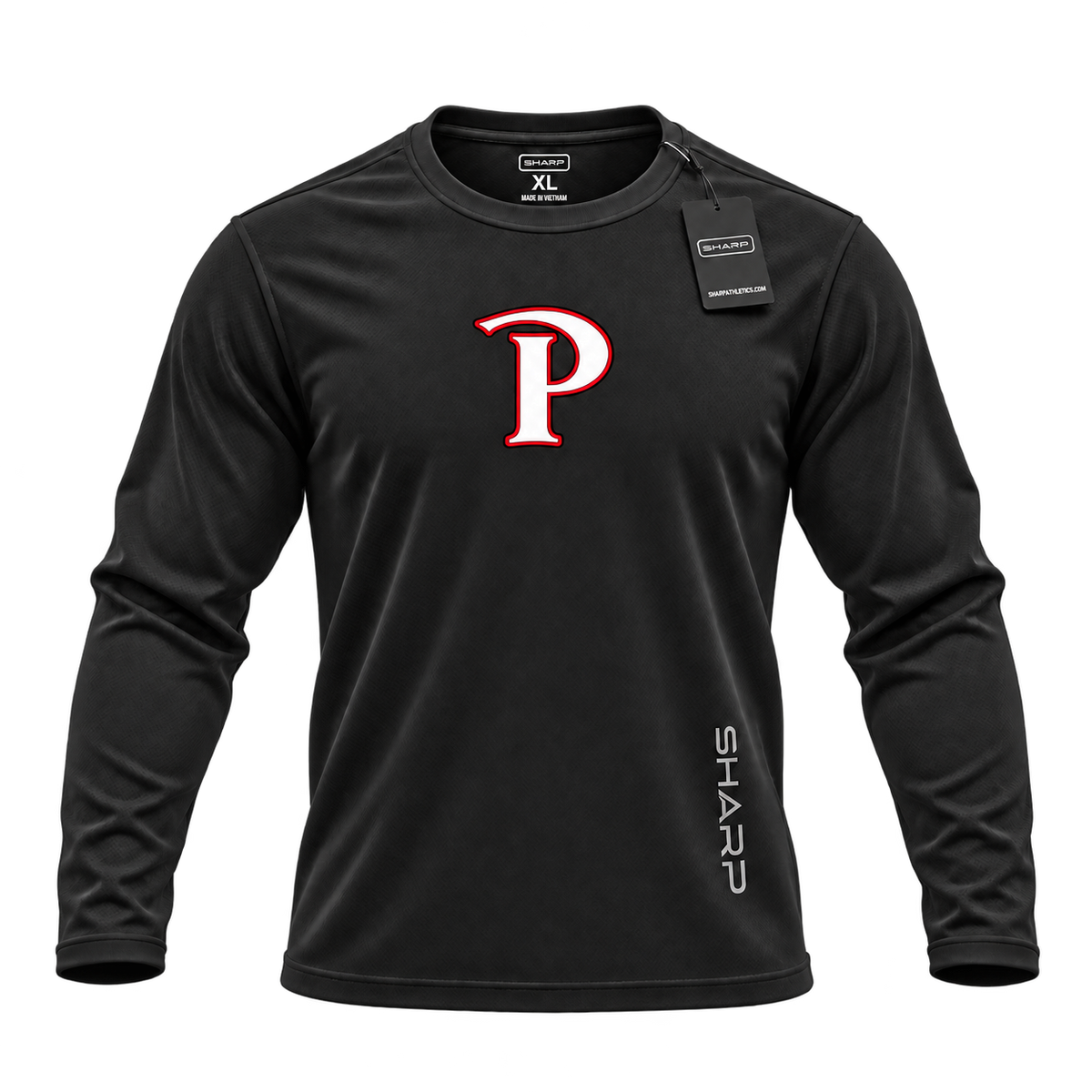 patterson ultrafit black front — transparent product view
