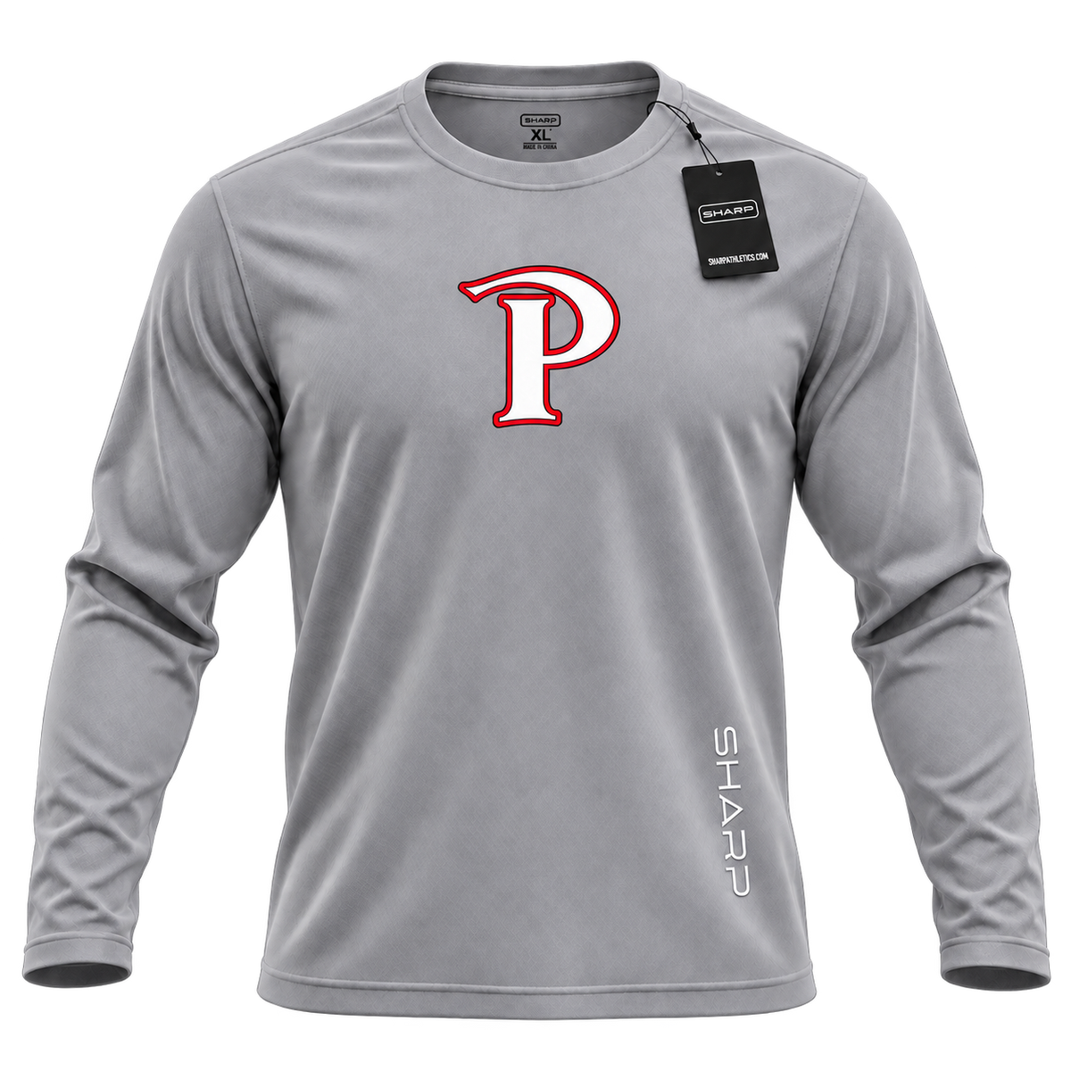 patterson ultrafit gray front — transparent product view
