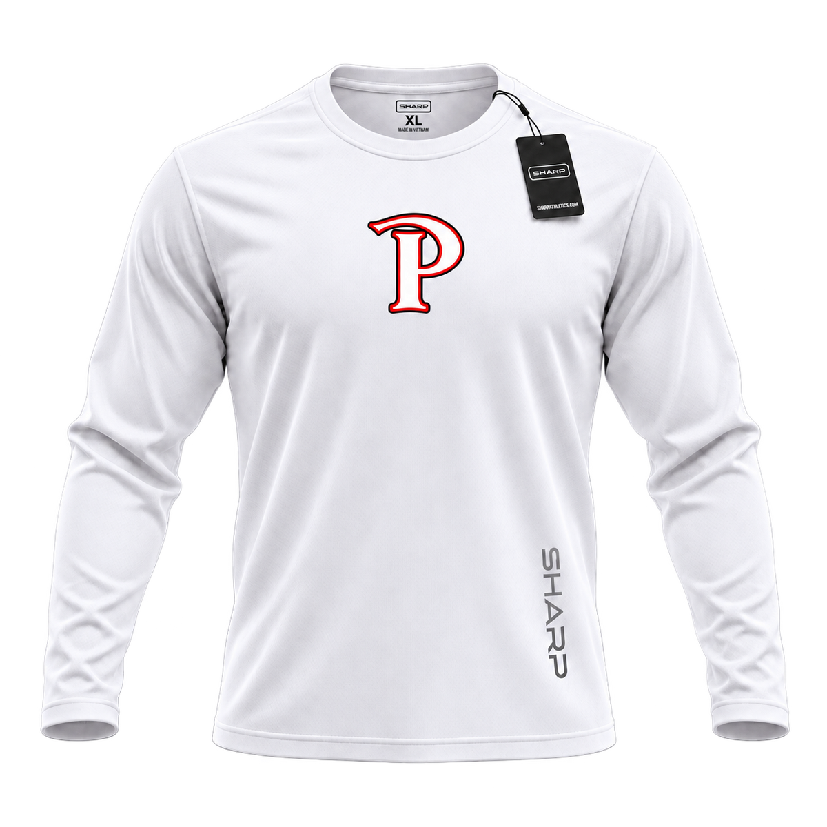 patterson ultrafit white front — transparent product view