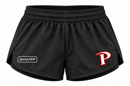 Patterson women's performance shorts in black