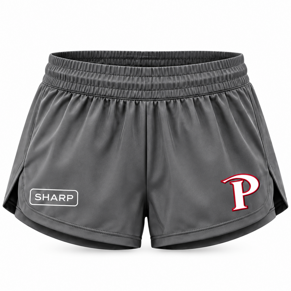 Patterson women's performance shorts in gray